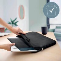 AKTION: LEITZ Laptop-Ständer Ergo Ultraflach aus Aluminium 63460089 dunkelgrau mit Prämie nach Registrierung