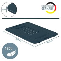AKTION: LEITZ Laptop-Ständer Ergo Ultraflach aus Aluminium 63460089 dunkelgrau mit Prämie nach Registrierung