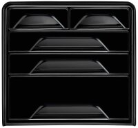 cep Schubladenbox Smoove  schwarz 1072130011, DIN A4 mit...