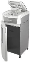 LEITZ IQ Autofeed Office Pro 600 Aktenvernichter mit Partikelschnitt P-4, 4 x 36 mm, bis 600 Blatt, weiß