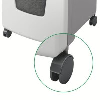 LEITZ IQ Autofeed Office Pro 600 Aktenvernichter mit Partikelschnitt P-4, 4 x 36 mm, bis 600 Blatt, weiß