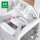 LEITZ IQ Autofeed Office Pro 600 Aktenvernichter mit Partikelschnitt P-4, 4 x 36 mm, bis 600 Blatt, weiß