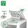 LEITZ IQ Autofeed Office Pro 600 Aktenvernichter mit Partikelschnitt P-4, 4 x 36 mm, bis 600 Blatt, weiß