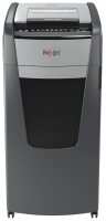 Rexel Optimum AutoFeed+ 750M Aktenvernichter mit Partikelschnitt P-5, 2 x 15 mm, bis 750 Blatt, schwarz