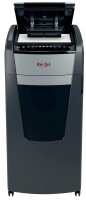 Rexel Optimum AutoFeed+ 750X Aktenvernichter mit Partikelschnitt P-4, 4 x 28 mm, schwarz
