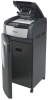 Rexel Optimum AutoFeed+ 600X Aktenvernichter mit Partikelschnitt P-4, 4 x 28 mm, bis 600 Blatt, schwarz