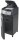 Rexel Optimum AutoFeed+ 600X Aktenvernichter mit Partikelschnitt P-4, 4 x 28 mm, bis 600 Blatt, schwarz