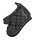 Bartscher unisex Ofenhandschuh 300 schwarz Einheitsgröße, 1 Paar