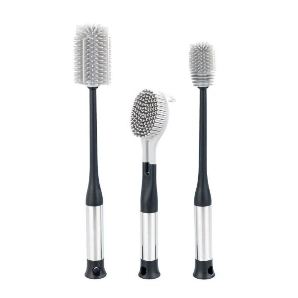 Maximex Spülbürsten-Set Hightech schwarz/grau Kunststoff  ( 87269500 )