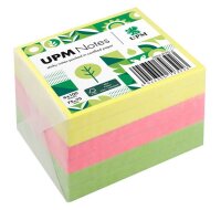 UPM Notes Brilliantmix Haftnotizen doppelte Haftung...