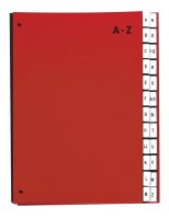 PAGNA Pultordner A-Z rot, 1 St.
