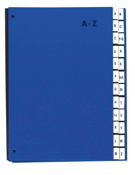 PAGNA Pultordner A-Z blau, 1 St.