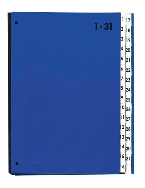 PAGNA Pultordner 1-31 blau, 1 St.