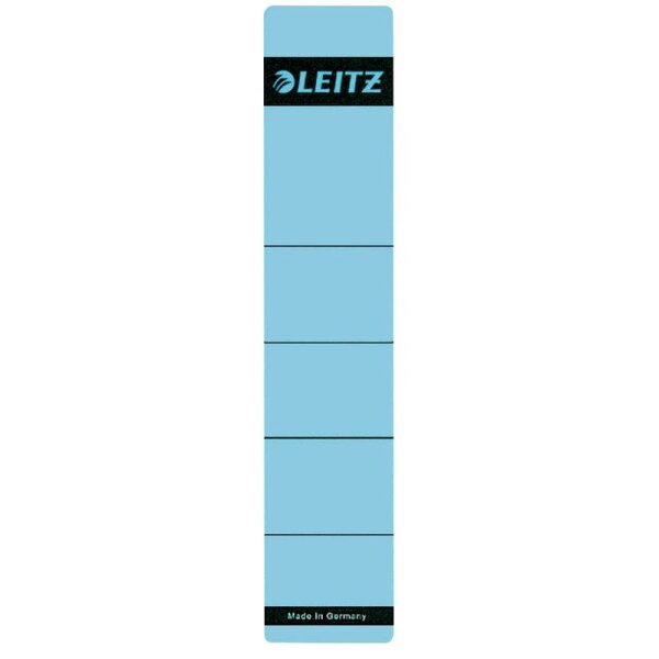 LEITZ Ordneretiketten 1643 blau für 5,2 cm Rückenbreite, 10 St.