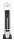 Maximex WC-Garnitur 3in1 silber/schwarz Metall, 1 St.