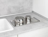 Maximex Geschirrabtropfständer Exclusiv Duo silber, 1 St.