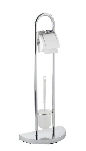 Maximex WC-Garnitur Raumwunder silber Metall, 1 St.