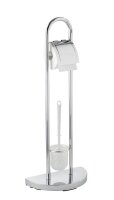 Maximex WC-Garnitur Raumwunder silber Metall, 1 St.