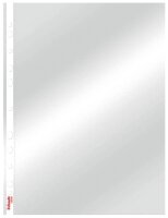 Esselte Prospekthüllen Standard DIN A4 transparent glasklar 0,05 mm, 100 St.