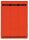 LEITZ Ordneretiketten 1687-25 rot, 75 St.