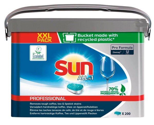 Sun PROFESSIONAL ALLin1 Spülmaschinentabs, 200 St.