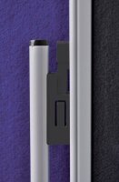 FRANKEN Moderationswand ECO 120,0 x 150,0 cm grau