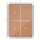 nobo Schaukasten Premium Plus silber 4x DIN A4 49,3 x 4,3 x 66,7 cm, 1 St.