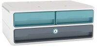 cep Schubladenbox MoovUp mit Schloss  mint, grau...