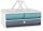 cep Schubladenbox MoovUp mit Schloss  mint, grau 1091212961, DIN A4 quer mit 3 Schubladen, 1 St.