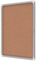 nobo Schaukasten Premium Plus silber 9x DIN A4 70,8 x 4,3 x 96,9 cm, 1 St.