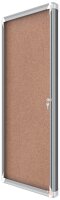 nobo Schaukasten Premium Plus silber 9x DIN A4 70,8 x 4,3 x 96,9 cm, 1 St.