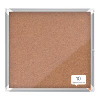 nobo Schaukasten Premium Plus silber 6x DIN A4 70,8 x 4,3 x 66,7 cm, 1 St.