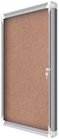 nobo Schaukasten Premium Plus silber 6x DIN A4 70,8 x 4,3 x 66,7 cm, 1 St.