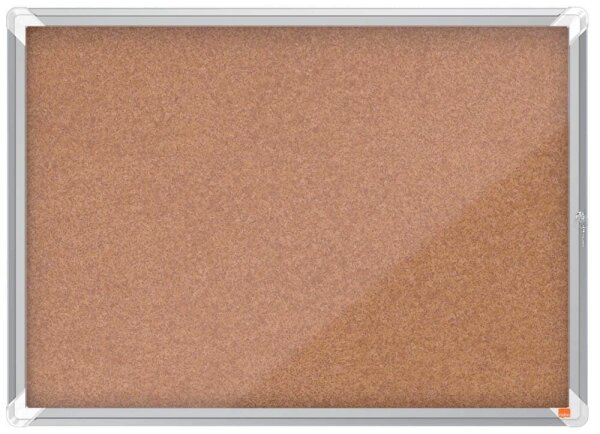 nobo Schaukasten Premium Plus silber 8x DIN A4 92,3 x 4,3 x 66,7 cm, 1 St.
