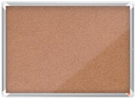 nobo Schaukasten Premium Plus silber 8x DIN A4 92,3 x 4,3...