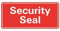 AVERY Zweckform Sicherheitssiegel 7311 rot »Security Seal« 38,0 x 20,0 mm, 200 Etiketten