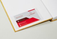 Probeco Visitenkartentaschen selbstklebend glasklar, für 1 Visitenkarte, 100 St.