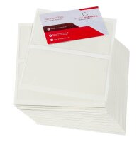 Probeco Visitenkartentaschen selbstklebend glasklar, für 1 Visitenkarte, 100 St.