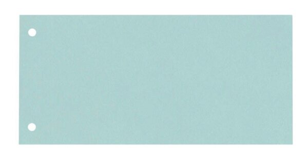 dots Trennstreifen blau, 190 g/qm Karton 24,0 x 10,5 cm, 100 St.