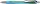 Schneider Kugelschreiber Slider Rave XB hellblau/grün, Schreibfarbe: grün, 1 St.