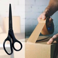 LEITZ Antihaftschere Titanium schwarz 18,0 cm