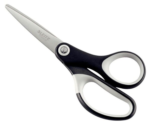 LEITZ Schere Titan schwarz-weiß 15,0 cm