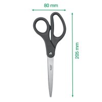 LEITZ Schere Titanium dunkelgrau 20,5 cm