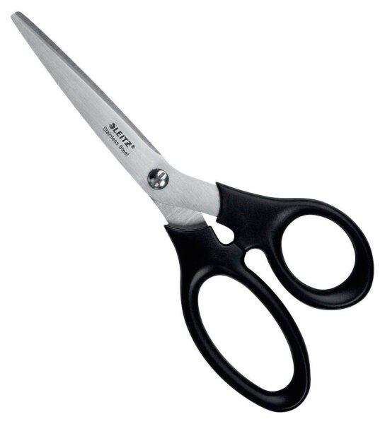 LEITZ Schere schwarz 18,5 cm