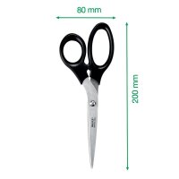 LEITZ Schere schwarz 20,0 cm