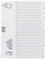 DURABLE Ordnerregister DIN A4 Vollformat A-Z weiß...