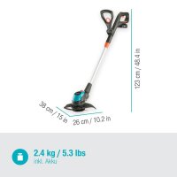 GARDENA EasyCut 23/18V P4A Ready-To-Use Set...