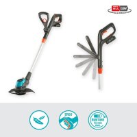 GARDENA EasyCut 23/18V P4A Ready-To-Use Set Akku-Rasentrimmer-Set 18,0 V, mit 1 Akku