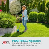 GARDENA EasyCut 23/18V P4A Ready-To-Use Set Akku-Rasentrimmer-Set 18,0 V, mit 1 Akku