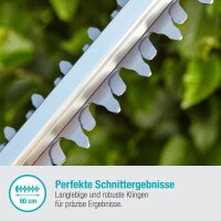 GARDENA ComfortCut 60/18V Ready-To-Use Set Akku-Heckenschere 18,0 V, mit 1 Akku